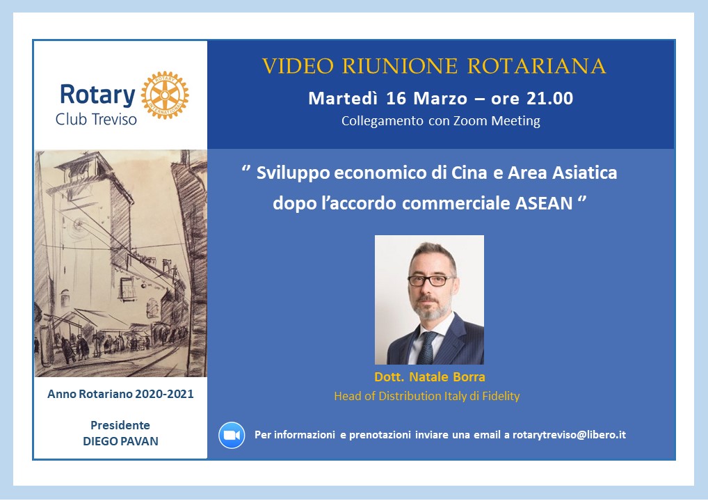 RC Treviso 16.03.21 Sviluppo economico di Cina e Area Asiatica dopo laccordo commerciale ASEAN